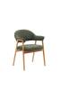 Стул Stool Group Tavu DM4774 OTE-S-355 GREEN зеленый, с деревянными ножками