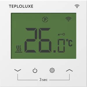 Терморегулятор Теплолюкс Pontus 099922 белый, WiFi