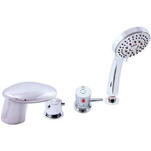 Смеситель Rav Slezak Termo DT271.5P термостатический, на борт ванны, хром