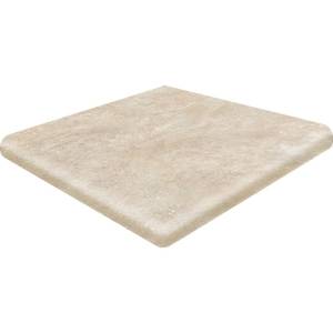 Ступень Gres de Aragon Petra 906166 Esquina Redonda Petra Beige Antideslizant 33x33
