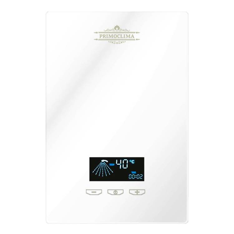 Проточный водонагреватель Primoclima Vita 8.5 кВт, электрический, белый