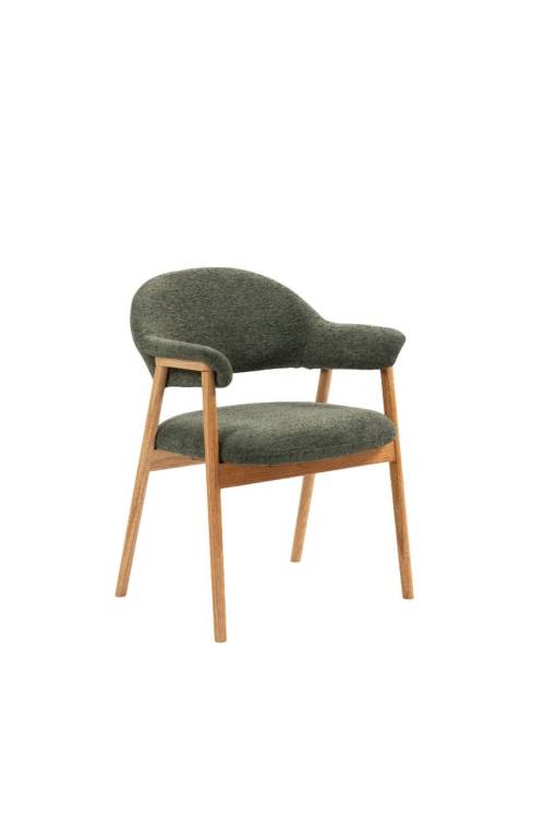 Стул Stool Group Tavu DM4774 OTE-S-355 GREEN зеленый, с деревянными ножками