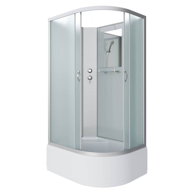 Душевая кабина Niagara Classic NG-2310-14LBK (1200x800x2000) с высоким поддоном (40см)