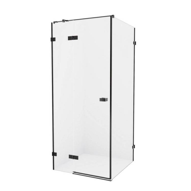 Душевое ограждение NEW TRENDY AVEXA BLACK 90x70x200 EXK-1572 (черный)