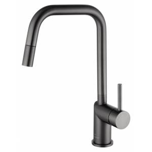 Смеситель для кухни Wonzon & Woghand WW-6018-BGG темный графит