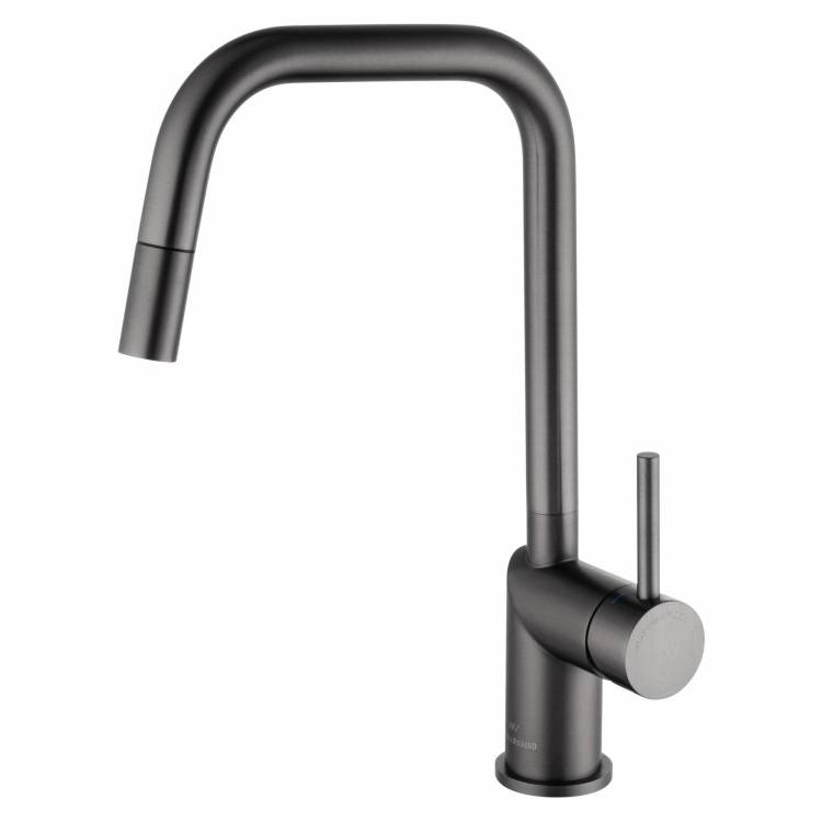 Смеситель для кухни Wonzon & Woghand WW-6018-BGG темный графит