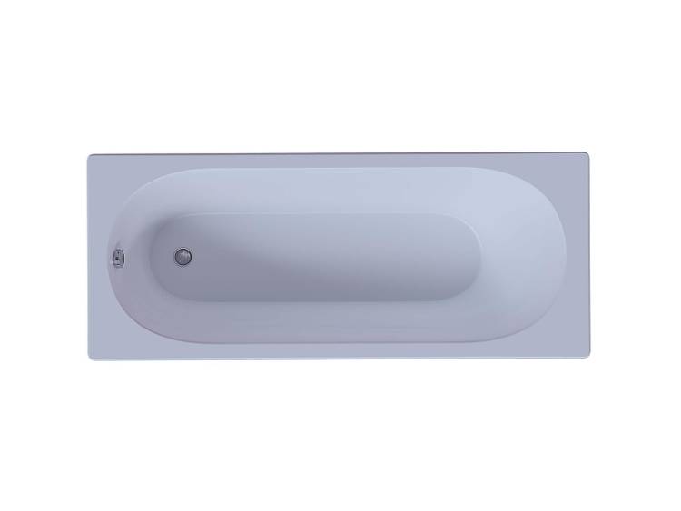 Акриловая ванна Aquatek Оберон OBR180-0000216 прямоугольная, без каркаса, 180x70