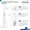Душевая стойка Milardo Ideal Spa ILSSB3FM76 хром фото 7