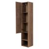 Шкаф-пенал Belbagno Kraft KRAFT-1600-1A-SC-RT-L 33x30x160 Rovere Tabacco подвесной фото 4