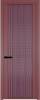 Межкомнатная дверь Profil Doors 3 AGP цвет профиля Красный антрацит, стекло безопасное 6 мм мору фиолетовое 600x2000