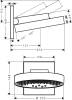Верхний душ Hansgrohe Rainfinity 26232000 фото 3