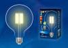 Лампа светодиодная филаментная Uniel Sky Globe LED-G125-15W/3000K/E27/CL PLS02WH фото 2