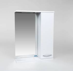 Зеркало-шкаф Viant Прага VPRA55-ZSHR 160x550x700 правый без света