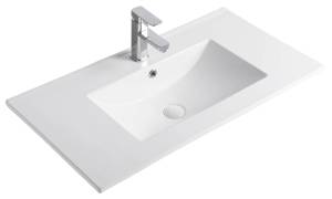 Раковина Gid Integrado 9090e 71105 белая, 91x46.5x17