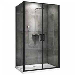 Душевой уголок Abber Sonnenstrand AG04100BC-S90B Черный