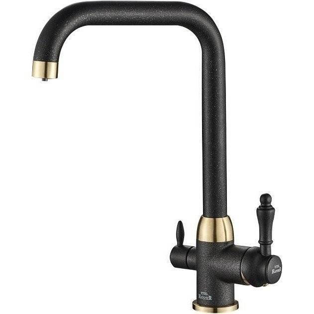 Смеситель для кухни Zorg Steel Hammer SH 725 BLACK BR