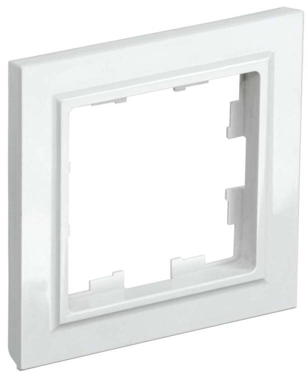 Рамка 1-постовая IEK Brite BR-M12-K01 белый