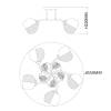 Потолочная люстра Escada Kalina 1119/5PL фото 2
