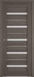 Межкомнатная дверь Владимирская Фабрика Дверей Atum Al 7 Grey стекло White Cloud SM 700x2000