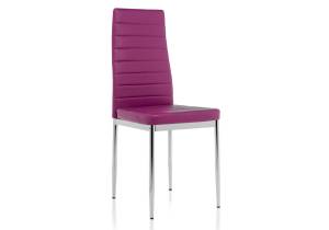 Стул Woodville DC2-001 11817 хромированный металл, purple