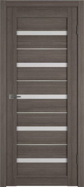 Межкомнатная дверь Владимирская Фабрика Дверей Atum Al 7 Grey стекло White Cloud SM 700x2000