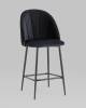 Стул полубарный Stool Group Логан SN LV-121-H75-01P-01 черный фото 2
