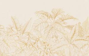 3D Фотообои Artegrafico «Золотистые тропики» LST-031 песок