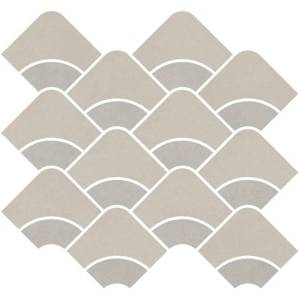 Декор Kerama Marazzi Таделакт KMD2HID007BR Наборный Бежевый Светлый, Серый Матовый Обрезной 28x30