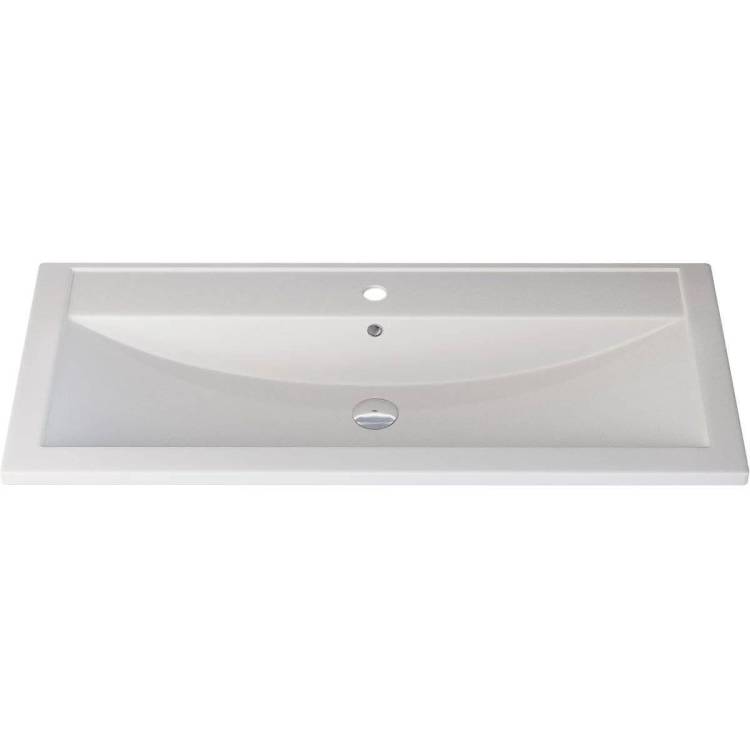 Раковина Uperwood Foster Quartz 291030044 100 см, жасмин, белая матовая