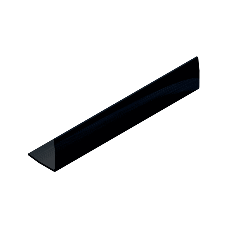 Уголок Neexy pvs99-18 BBL черный браш блестящий 270x1.5x1.5