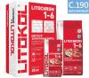 Затирка цементная Litochrom 1-6 С.190 васильковый 2 кг