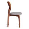 Стул Tetchair Diamante 20564 коричневый, ткань wool dimgrey, серый фото 2