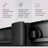 Душевой уголок Am.Pm Gem W90G-403-100280-BT профиль черный матовый, стекло прозрачное, 100x80 фото 7