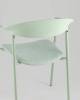 Стул Stool Group Eila PC018-C sage green с подушкой, зеленый фото 7
