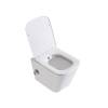 Унитаз подвесной BelBagno Due BB3103CHR-BS/SC с сиденьем и креплением, с функцией биде и смесителем фото 4