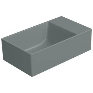 Раковина GSI Kube X 9484004 40 см, агава матовая