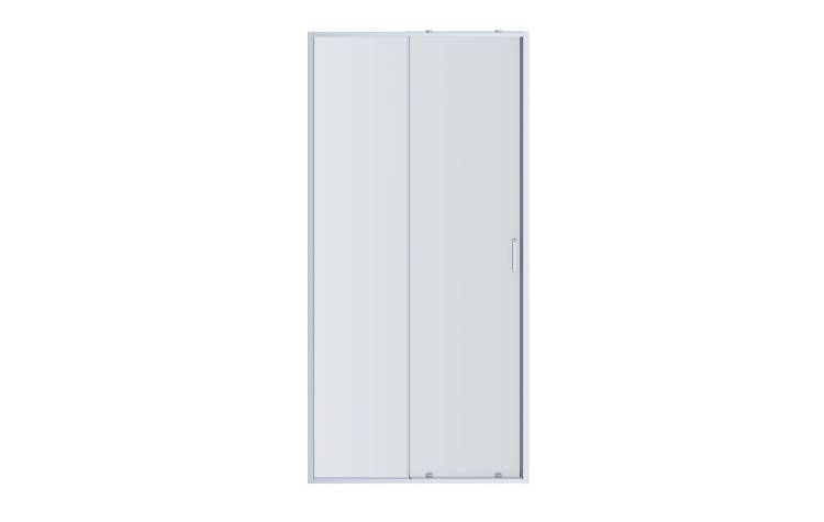 Душевая дверь Aquatek AQ ARI RA 10020CH профиль хром, стекло прозрачное 100x200