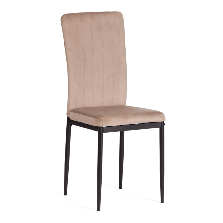 Стул Tetchair Verter (mod. 37-1) 20542 Beige (бежевый) HLR8/черный 4шт.