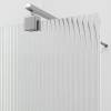 Душевая перегородка Wasserkraft Rur 30W40-FL профиль хром, стекло рифленое, 120x200 фото 2