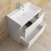 Тумба под раковину Belbagno Marino MARINO-700-2C-PIA-BL-P 70x45x80.5 Bianco Lucido напольная с двумя выкатными ящиками фото 4