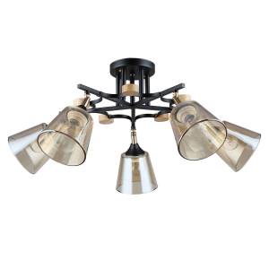 Светильник потолочный Arte Lamp Glassy A5078PL-5BK