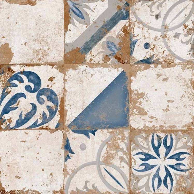 Керамогранит El Molino Memory Azul Brillo 58x58