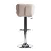 Стул барный Tetchair Biaggio (mod. KY717) 19767 белый, хром фото 4