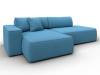 Диван угловой Лига Диванов Лига-065 134786L Голубой фото 2