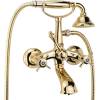 Смеситель для ванны Migliore Korona 28506 золотой