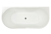 Акриловая ванна Royal Bath Nero RB611901GR белая, 170x80
