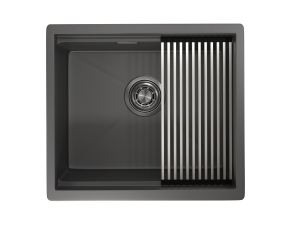 Мойка кухонная Granula Kitchen Space KS-5045U графит матовый
