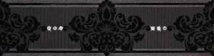 Бордюр Piemme Valentino Elite MRV185 Frise Nero 8x30