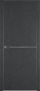 Межкомнатная дверь Владимирская Фабрика Дверей Urban 1 Jet Loft Silver Mould SE 800x2000