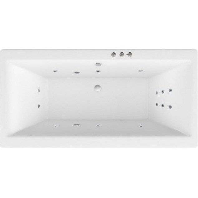 Акриловая ванна Excellent Pryzmat Slim WAEX.PRY18S.SMART.CR 180x80